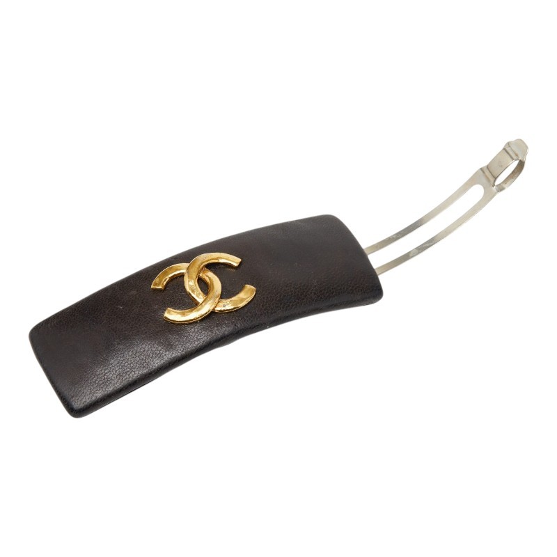 CHANEL COCO Mark Barrette Hair Accessory Hair Ornament Women 【Used】