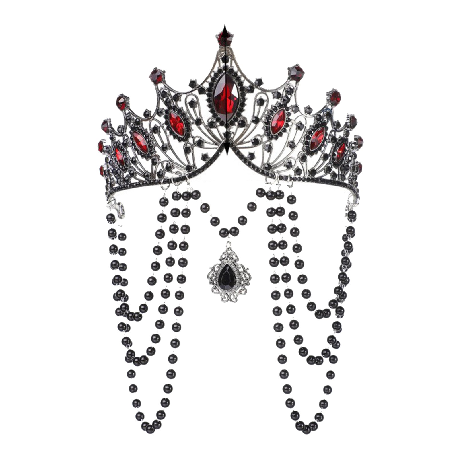 Women Headpiece Medieval Gothicism Crowns Birthday Headwear Party Hairband Rave