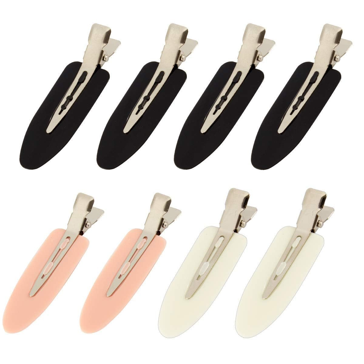 8Pcs No Bend No Crease Hair Clips- Styling Duck Bill Clips Alligator Hair Barret