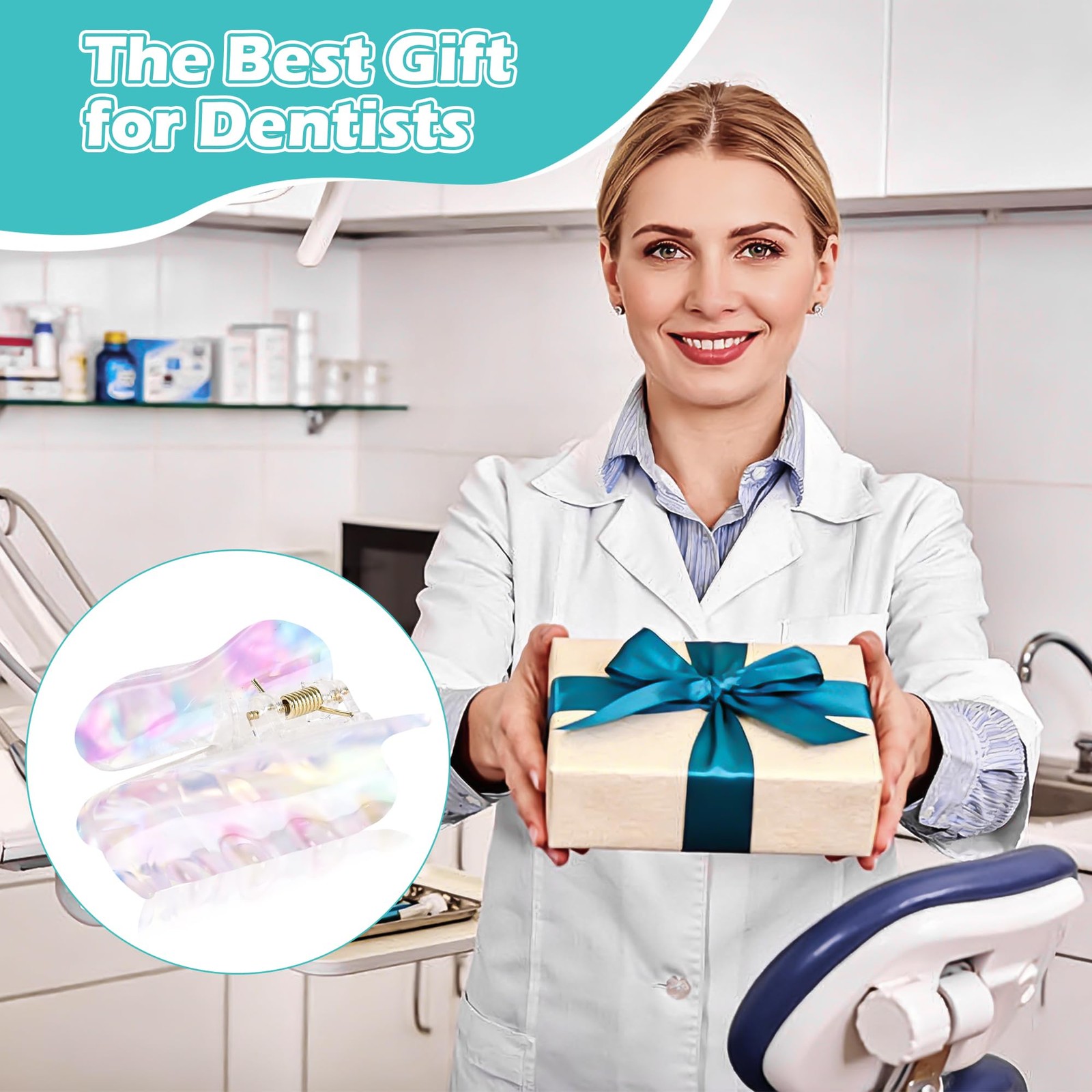 12 Pcs Dental Gifts for Dentist Include 12 Claw 1 Count (Pack of 1),