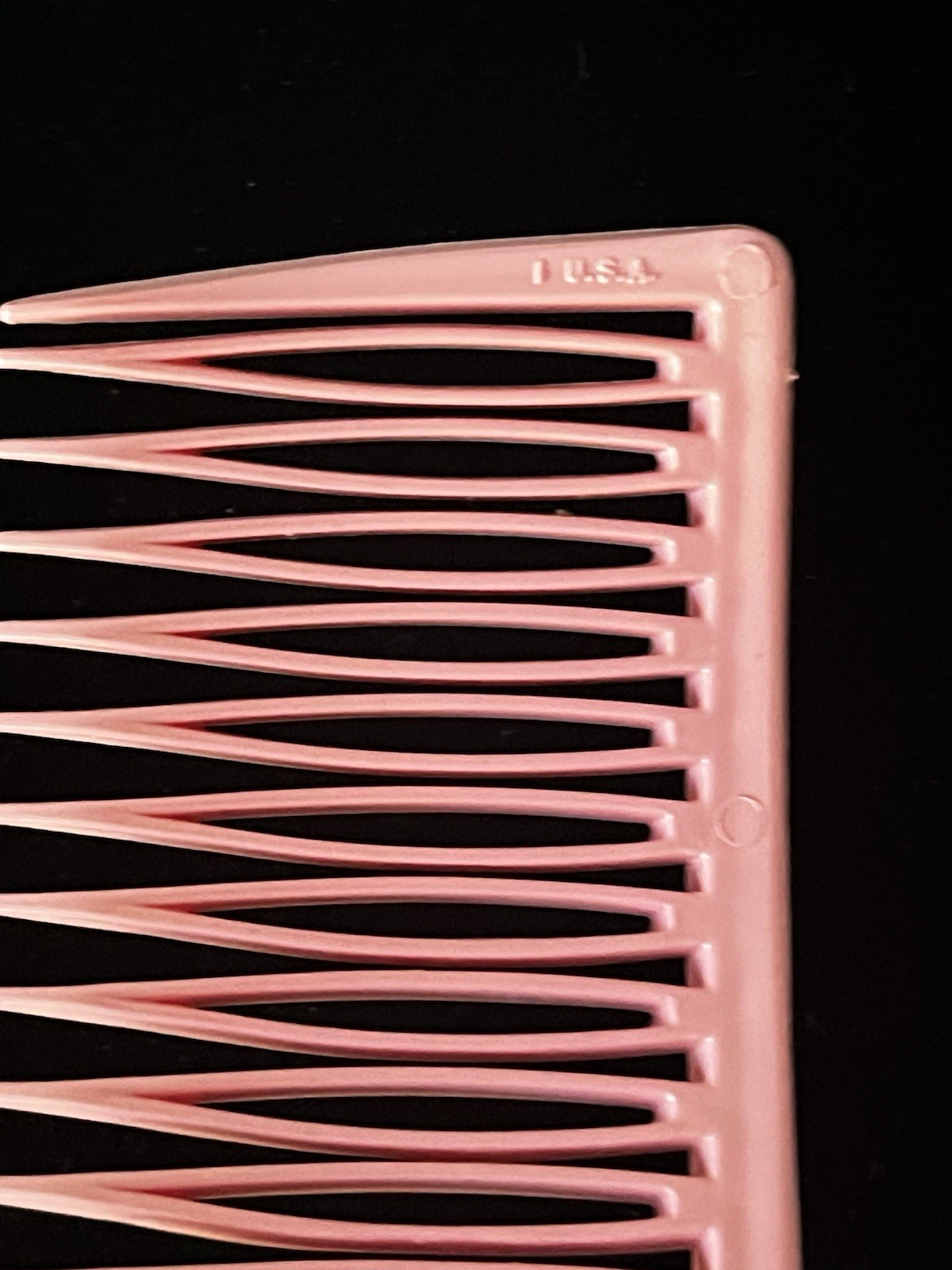 Vintage 1980s Goody Side Hair Comb Updo Pastels Made in USA Lot of 5