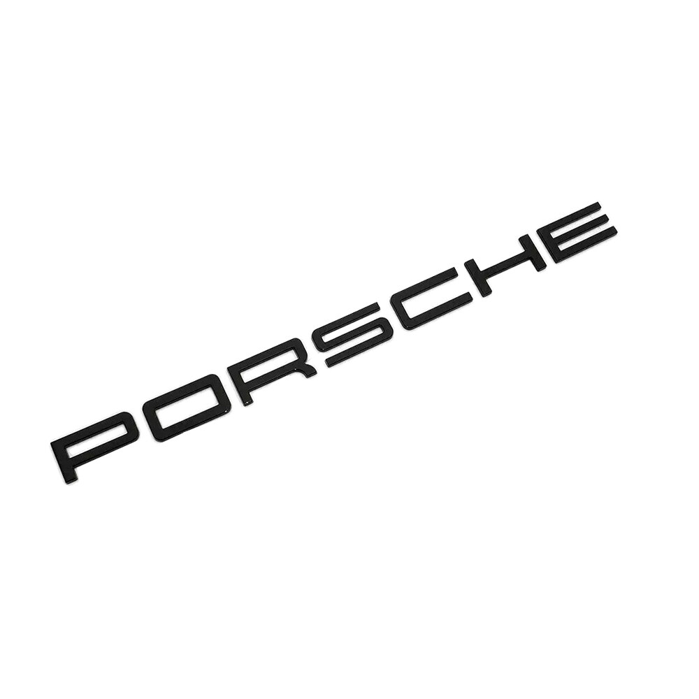 For Porsche NEW 911 Letters Rear Bumper Badge Liftgate Emblem Deck Lid