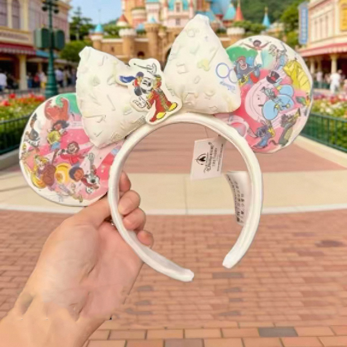 Disney.Parks Loungefly Cinderella Mickey Magical Minnie Mouse Ears Headband 2026