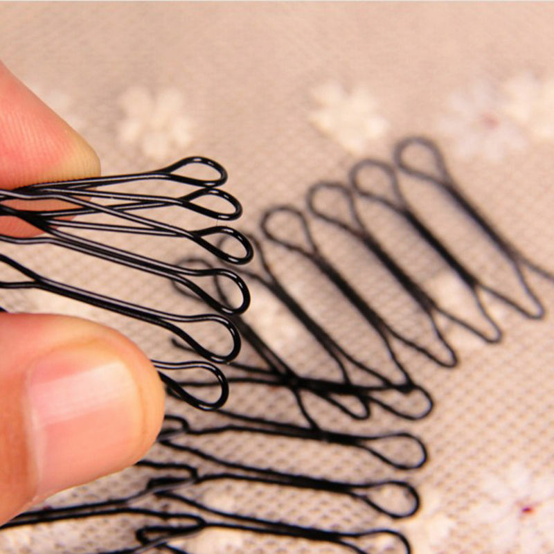 10pcs New Black Fringe Lnvisible Hair Clip Comb Hairpin Bobby Pin Headband