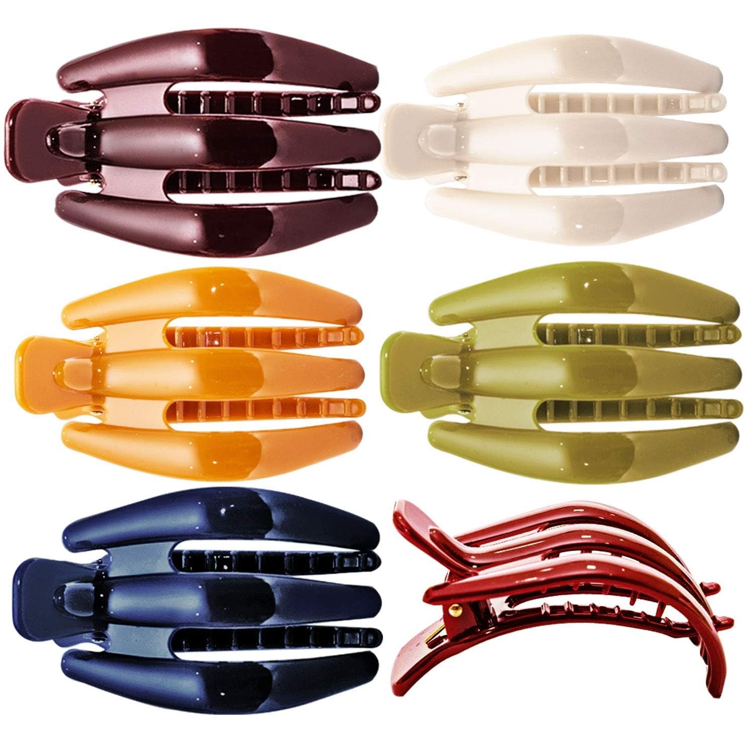 RC ROCHE ORNAMENT 6 Pcs Womens 1 Count (Pack of 6), Classic Multicolor