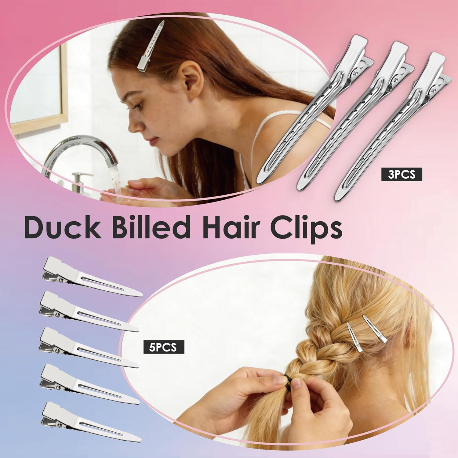 Hair Accessories Kit, 160Pcs Hair Clips for Women Girls Dance Ballet Cheerleadin