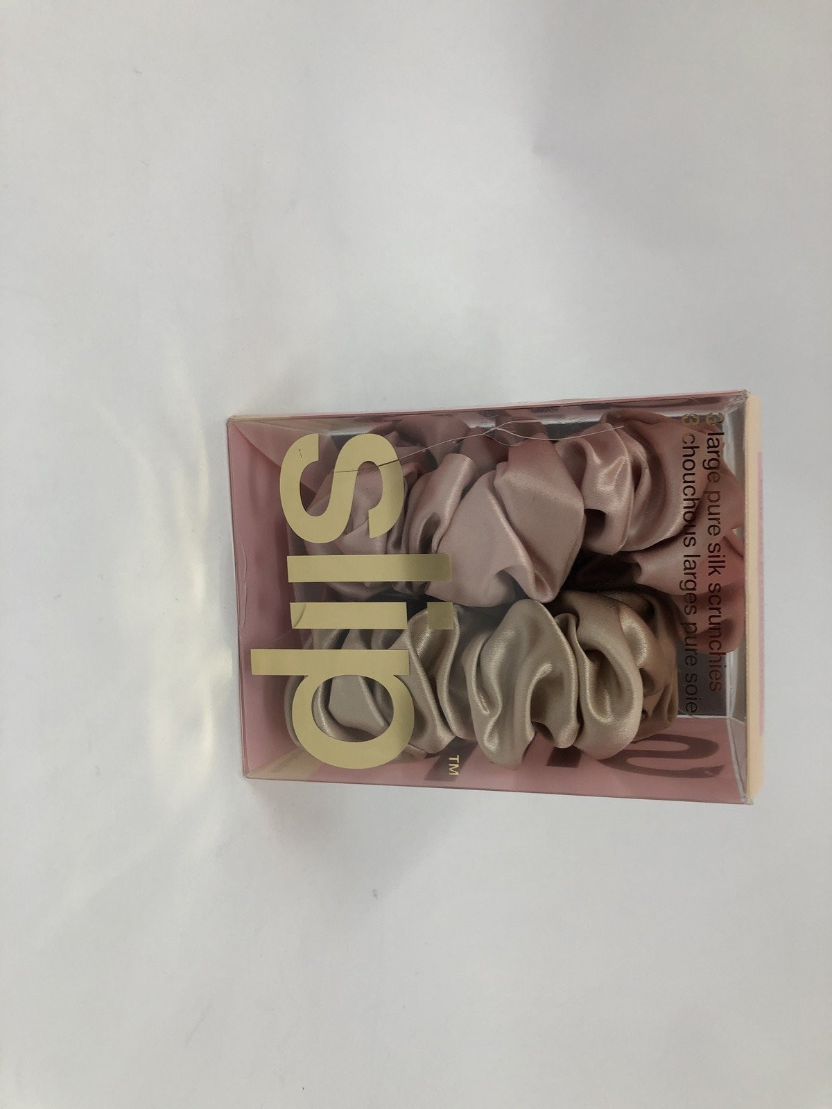 slip Large Scrunchie Multi New without black color (just 2 color caramel…