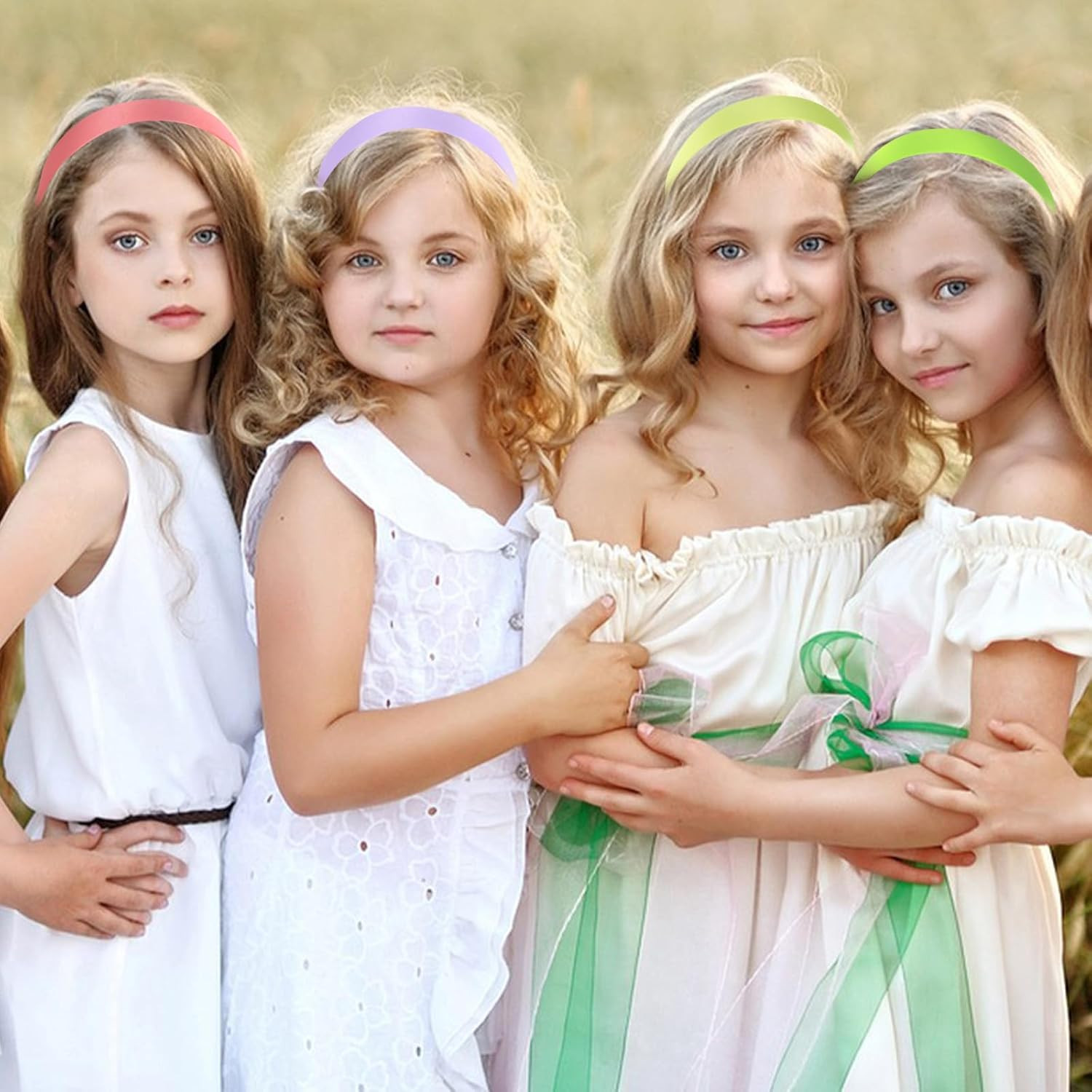 16 Pcs Non-Slip Multicolored Headbands for Women and Girls – DIY Hair Accessorie