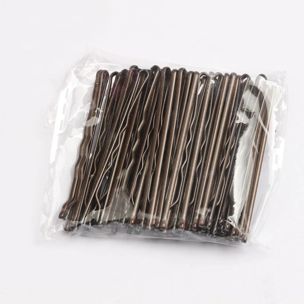 50 Hair Pcs Clips for Women Curly Wavy Hair Bobby Pins 4 Colors
