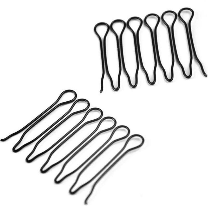 10pcs New Black Fringe Lnvisible Hair Clip Comb Hairpin Bobby Pin Headband
