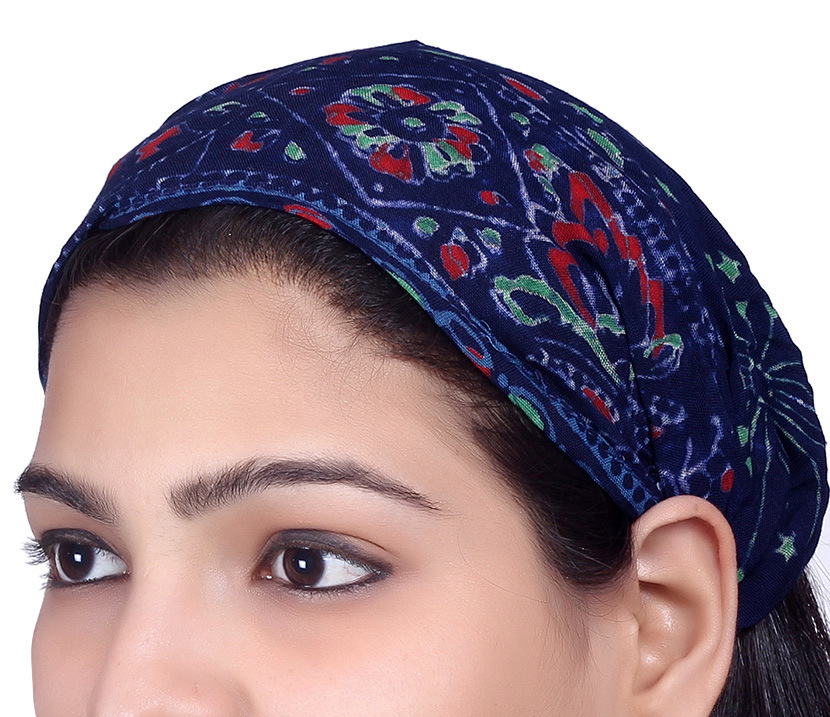 US STOCK 10 Pieces Women Rayon Headband Wide Hairband Bandana Lot Wrap Band Yoga