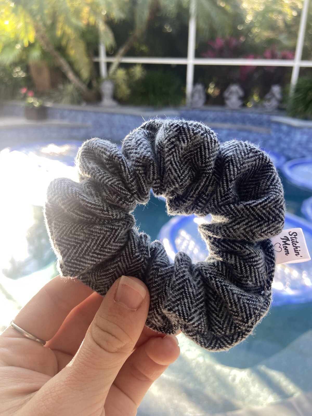 NEW Handmade Scrunchies Regular Size. 3 Pack