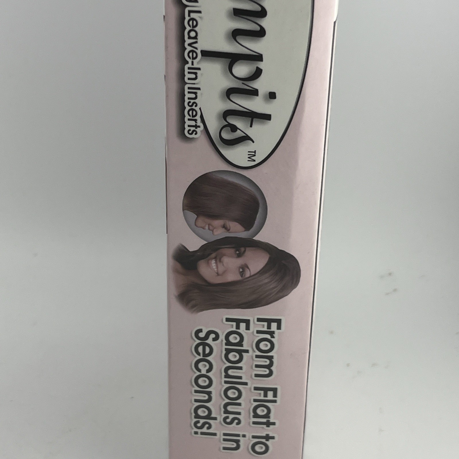 Bumpits Hair Volumizing Leave-in Inserts Set Of 3 Comb Light Brown New Free Ship