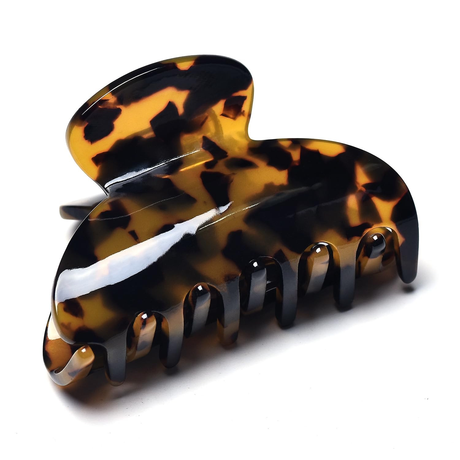 Medium Claw Hair Clips for Women Girls Tortoise Hair Jaw Clips Celluloid Hair Cl