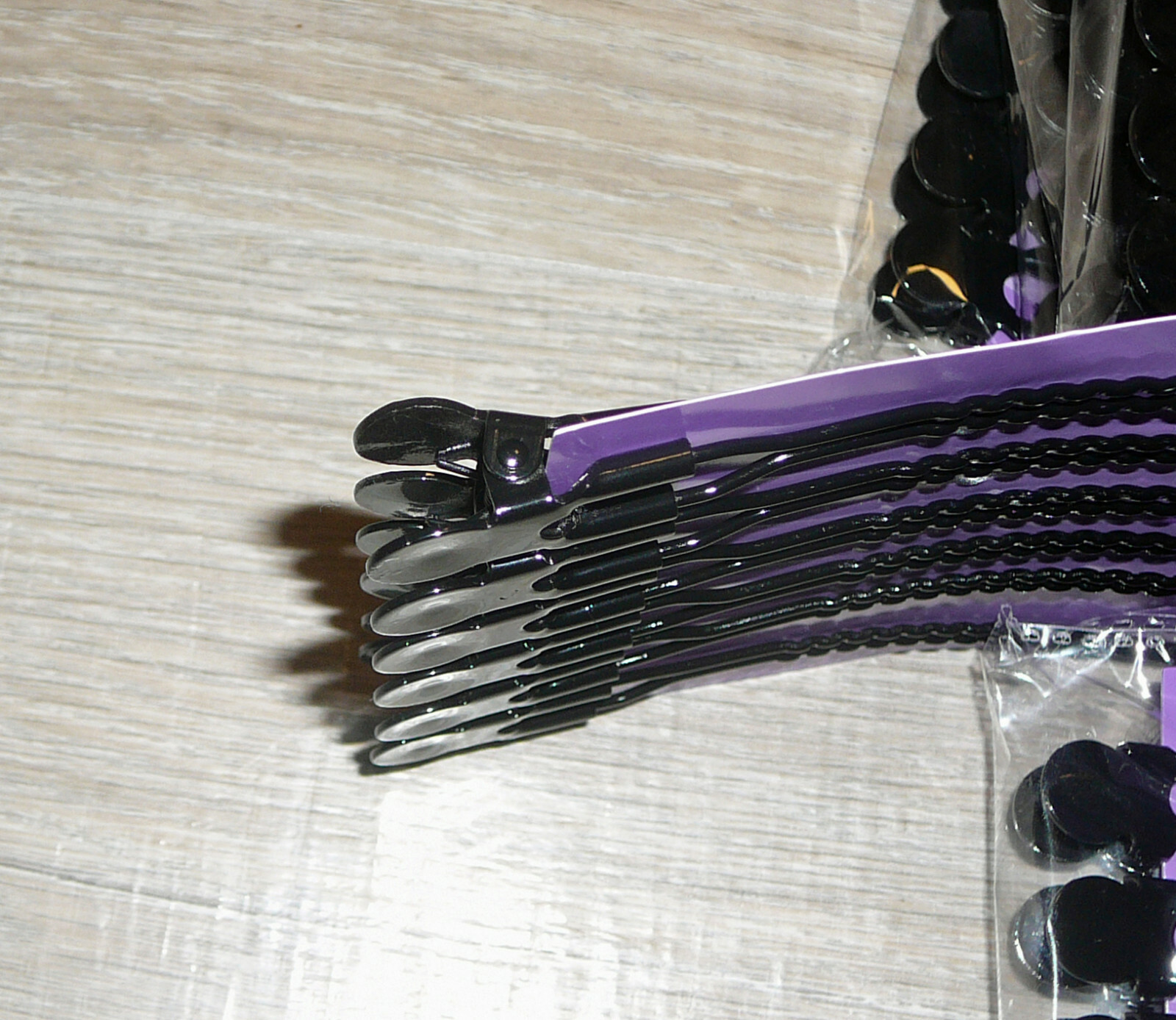 Lot Professional Extra Strength Control Clips Hair Cutting Section Duckbill Long
