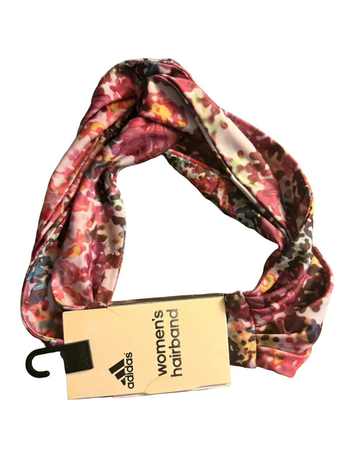 Adidas Women’s Twist Hairband Floral Explosion Print OSFA Headband New