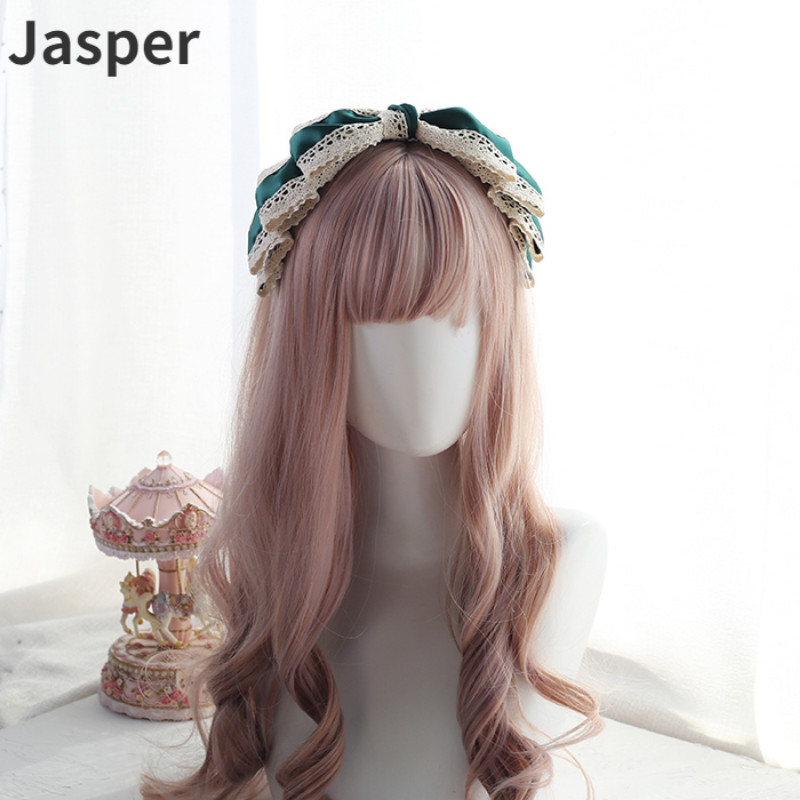 Princess Girl Lolita Headband Headwear Gothic Headdress Bowknot Hair Accessory