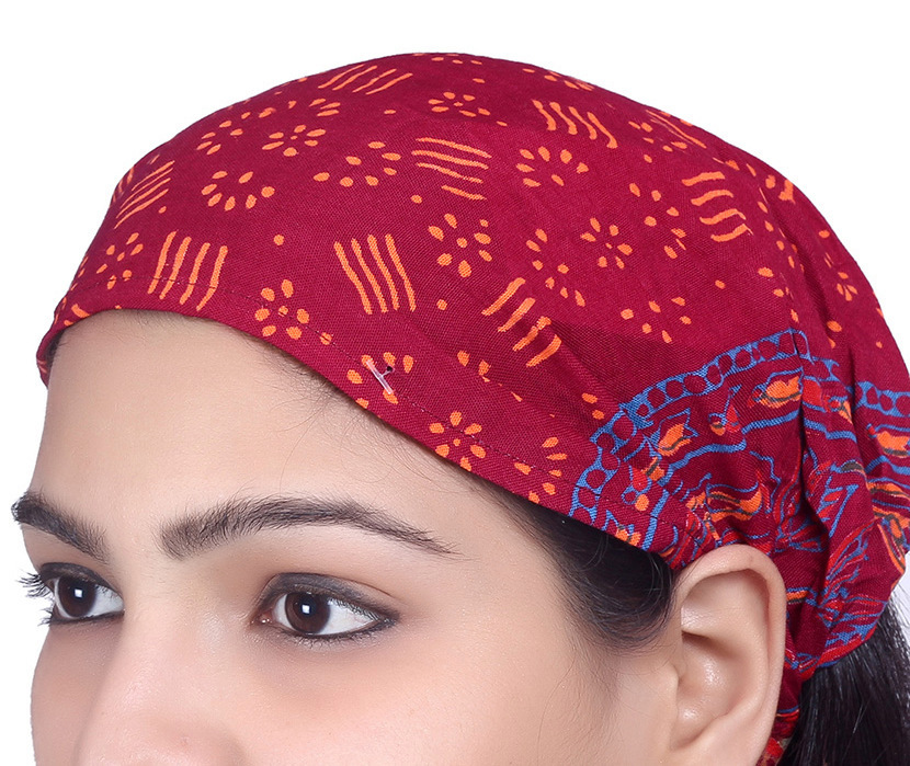 US STOCK 10 Pieces Women Rayon Headband Wide Hairband Bandana Lot Wrap Band Yoga
