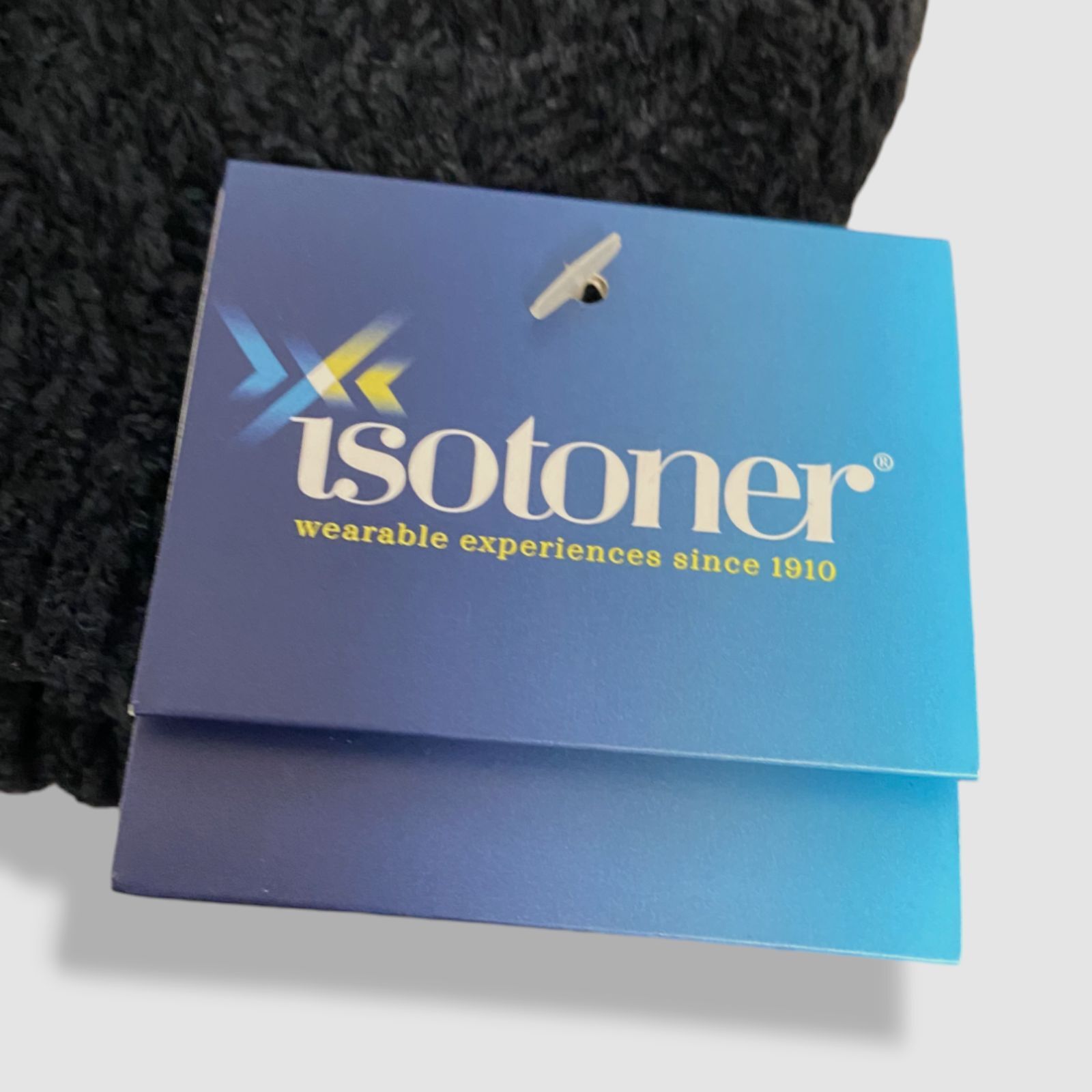 Isotoner Womens Black Chenille Headband with Ultraplush Lining OneSize