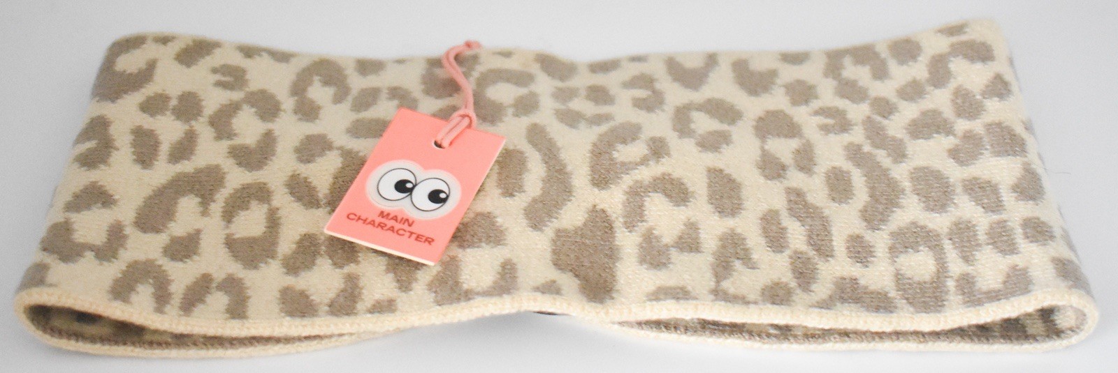 Aritzia Main Character Cheetah Leopard Pattern Fabric Head Wrap Headband NWT!