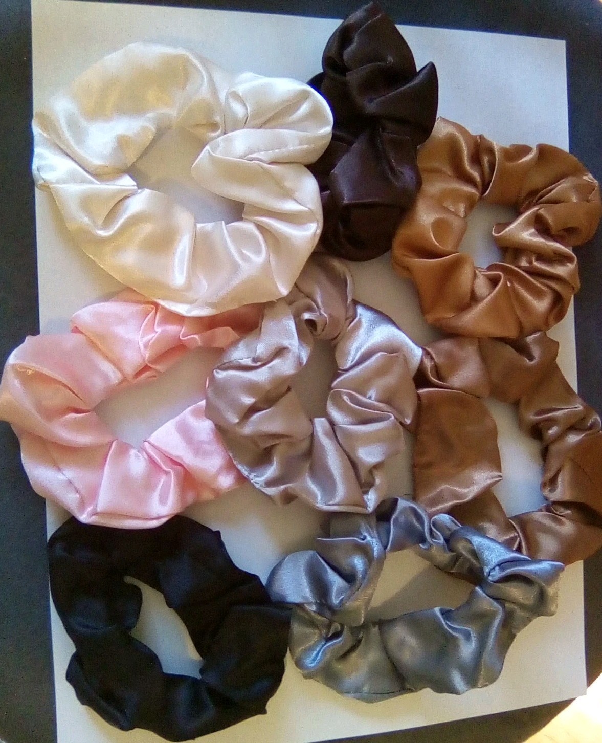 8pc Hair Scrunchies