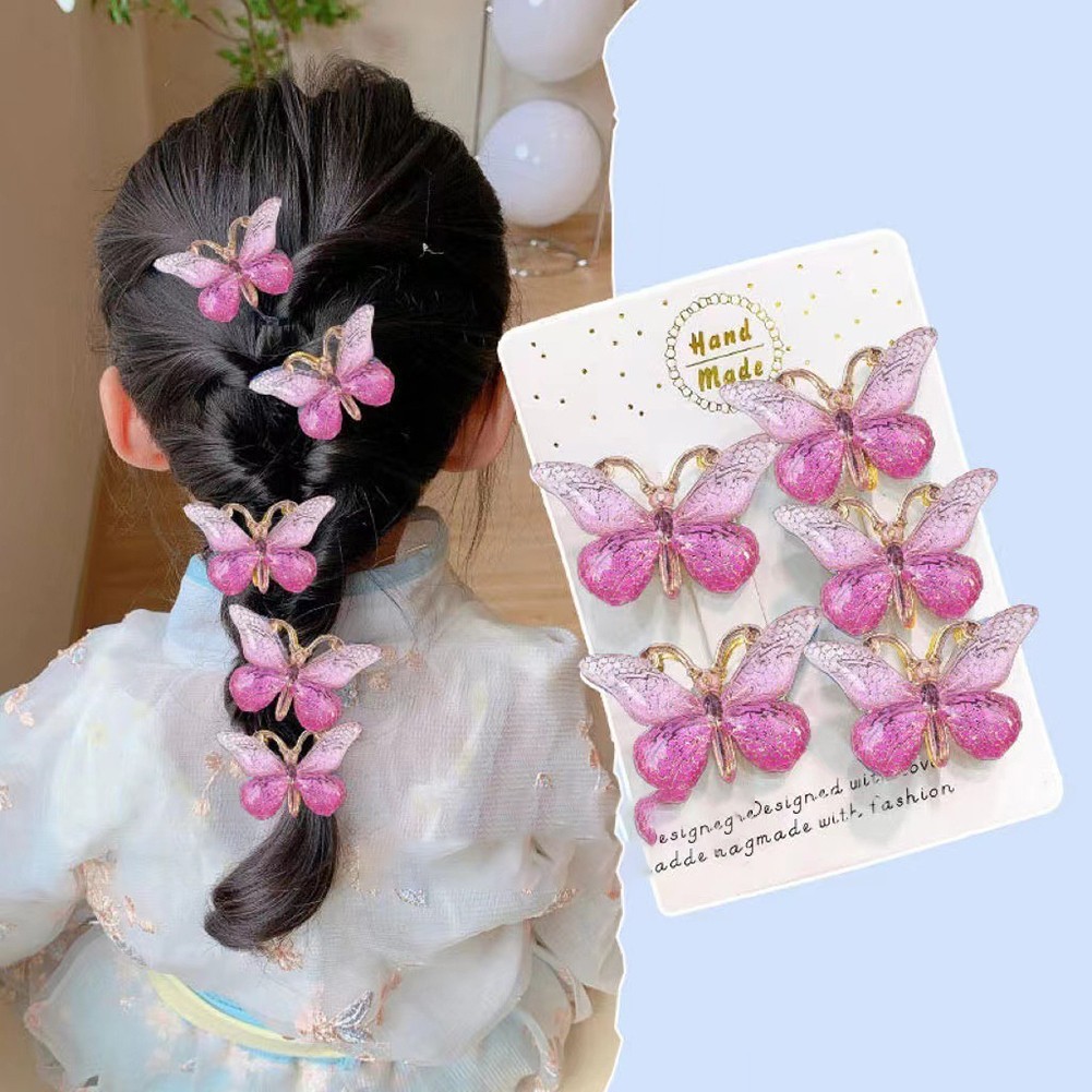 Cute and Compact 3D Butterfly Hair Accessories that Fit in Your Bag Easily