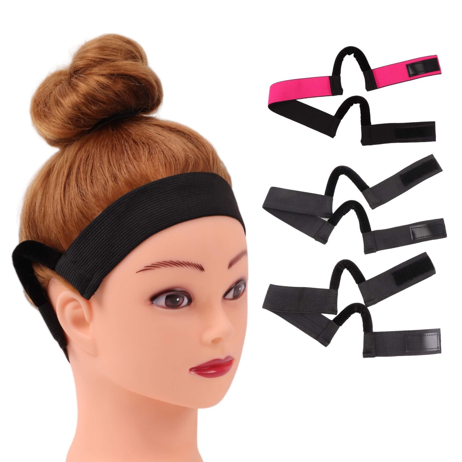 3 Pcs Painless Headband for Wig Edge Lace Frontal, Comfortable Melting Lace E…