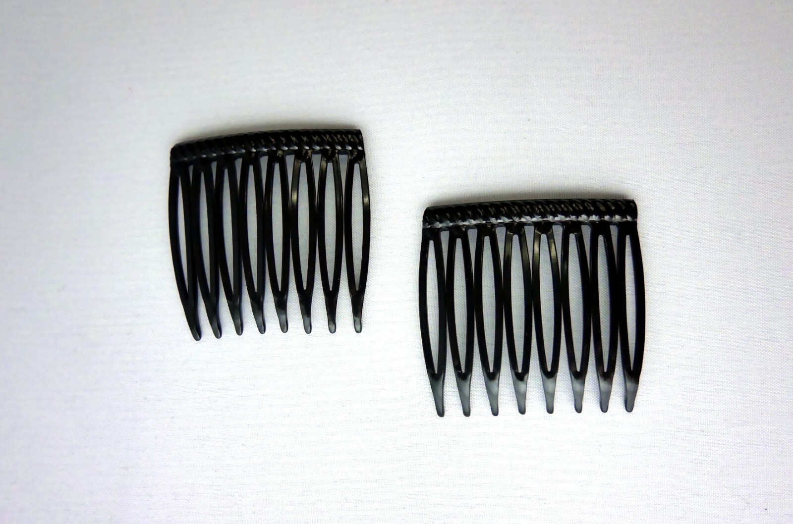 6 Combs x Good Hair Days Grip-Tuth® 1.5″ 1.75″ 2.75″ Black sidecombs Made in USA