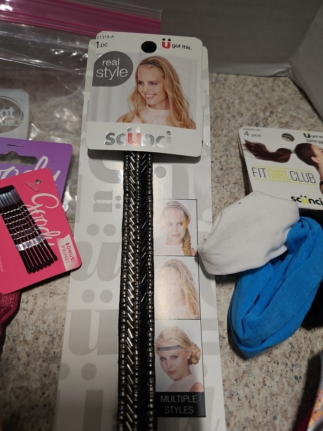Scunci Lot Of 12 Assorted Hair Accessories