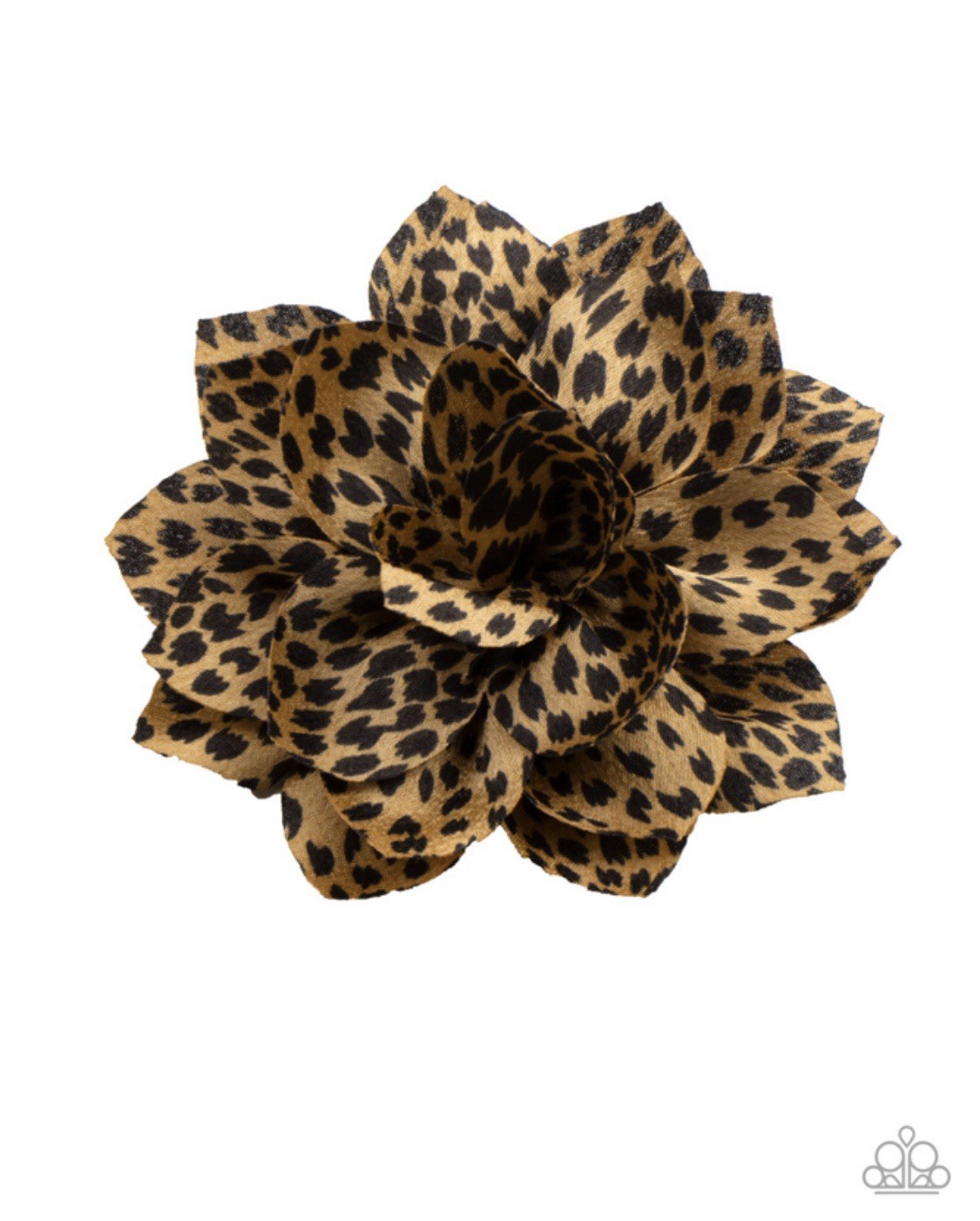 Paparazzi Deep In The Jungle Brown / Black Hair Clip