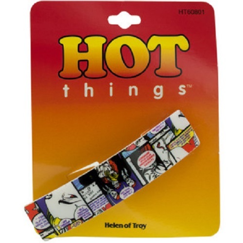 Superhero comic book 4″ barrette with standard French clasp