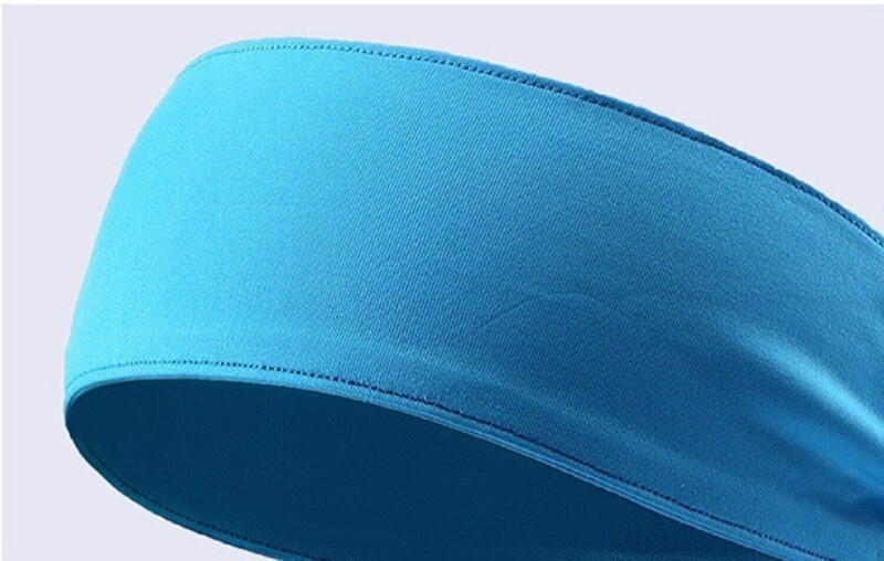 Head Tie Sports Headband Running Tennis Karate Fitness Stretch Sweatband