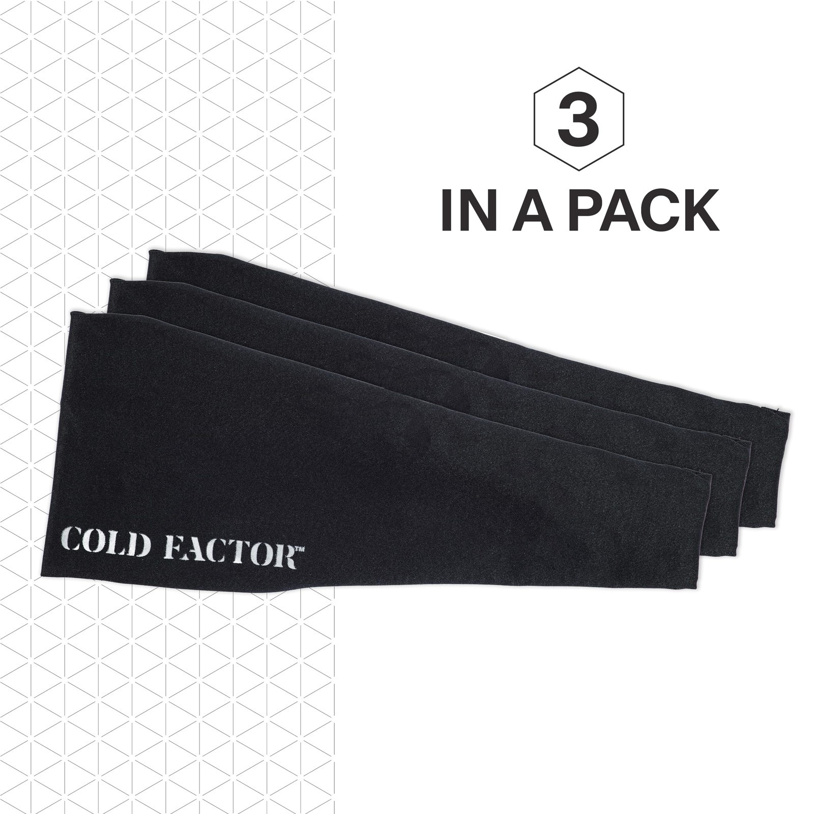 Instant Cooling Headband 3 Pack (Black) | Advanced Chemical-Free Evaporative …