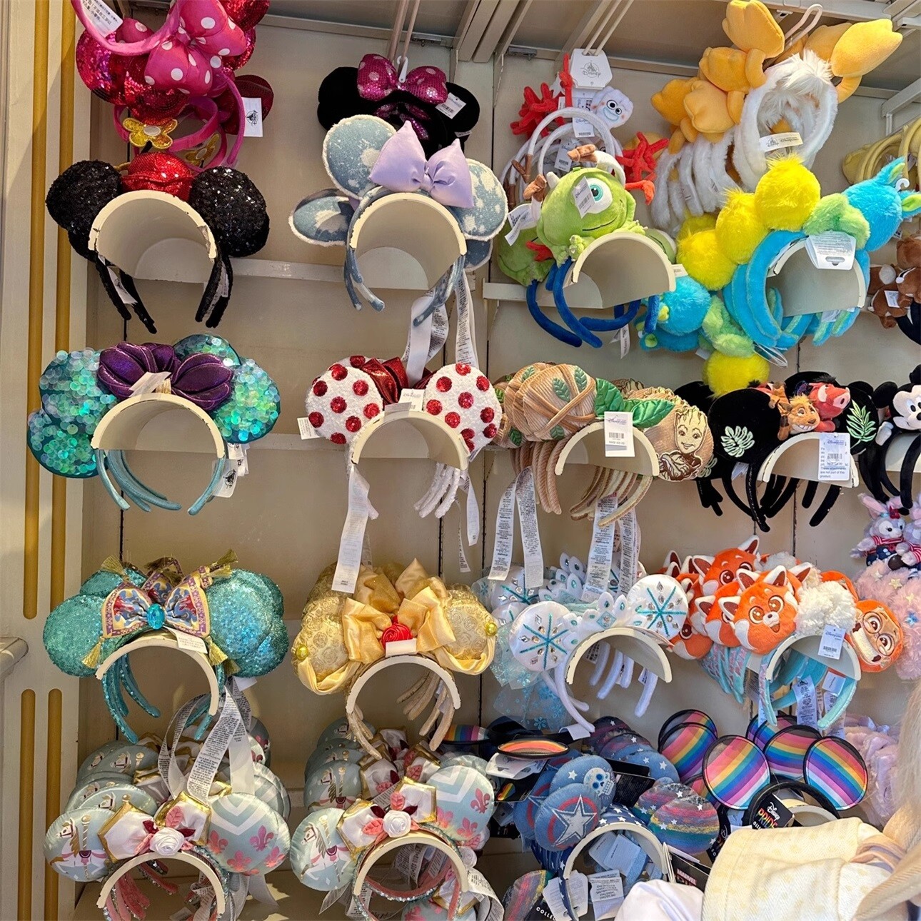 224 Styles Disney Parks Loungefly Magical Bow Sequin Minnie Ears Headband NWT
