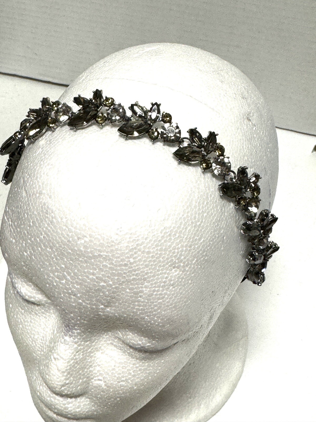 Rhinestone Sparkle Shiny Bling Elastic Stretch Hair Headband Women Teens Girls