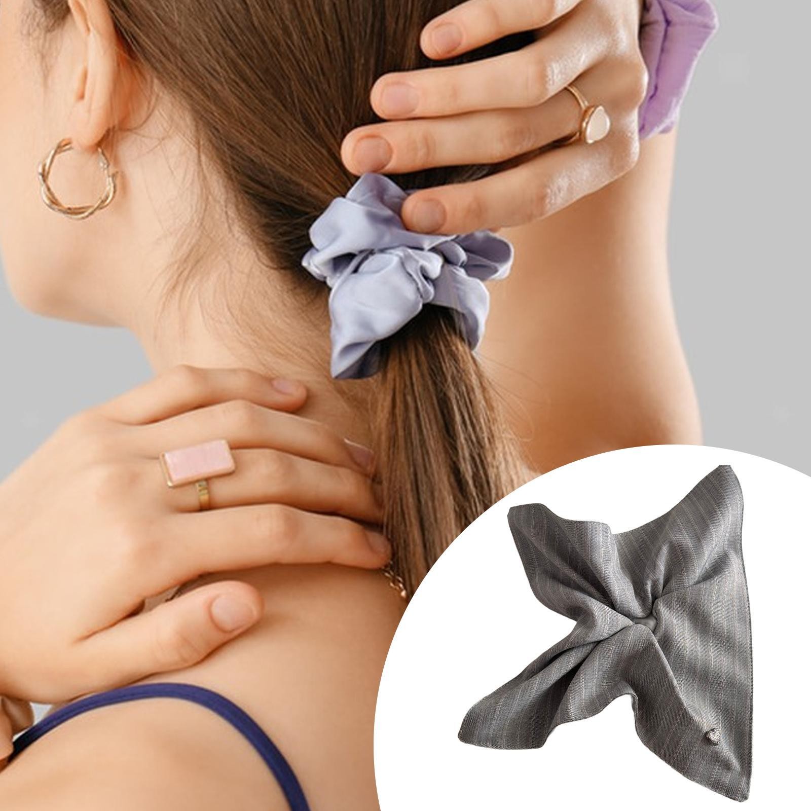 Hair Scrunchie Extra Large Hair Band for Commuting Casual Travel Dance Party
