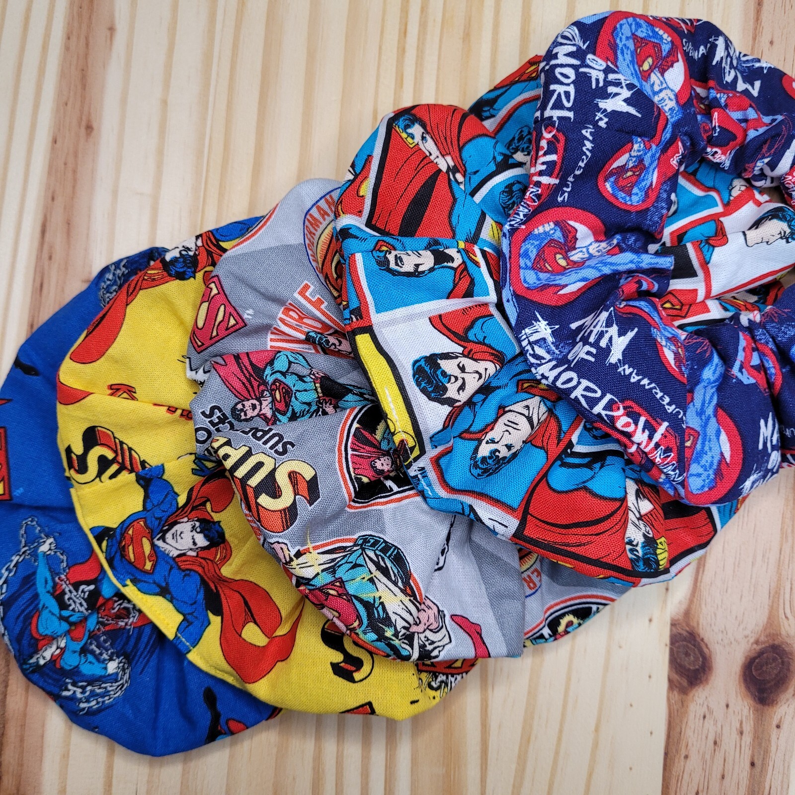 Superman Scrunchies