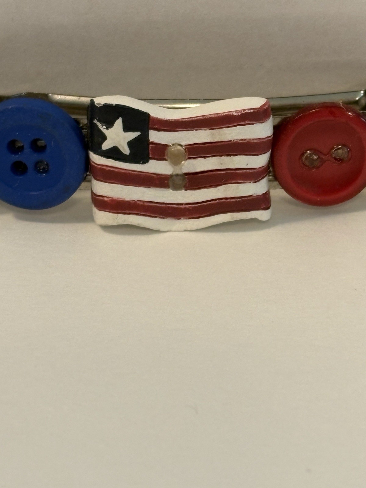 Patriotic Barrette 4th of July Barrette Hair Clip Hair Accessories Women Girls