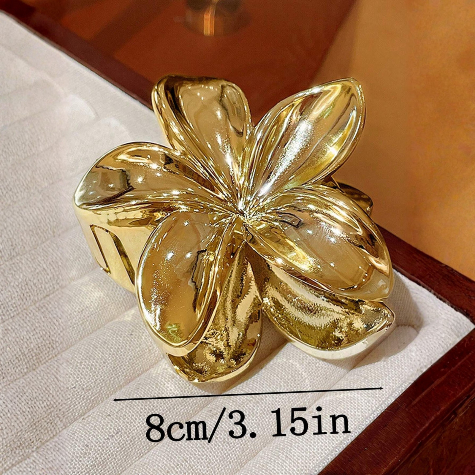 Daisy Flower Hair Claw Clip Thick Hair Women Large Boho Gold Pink Blue Jaw