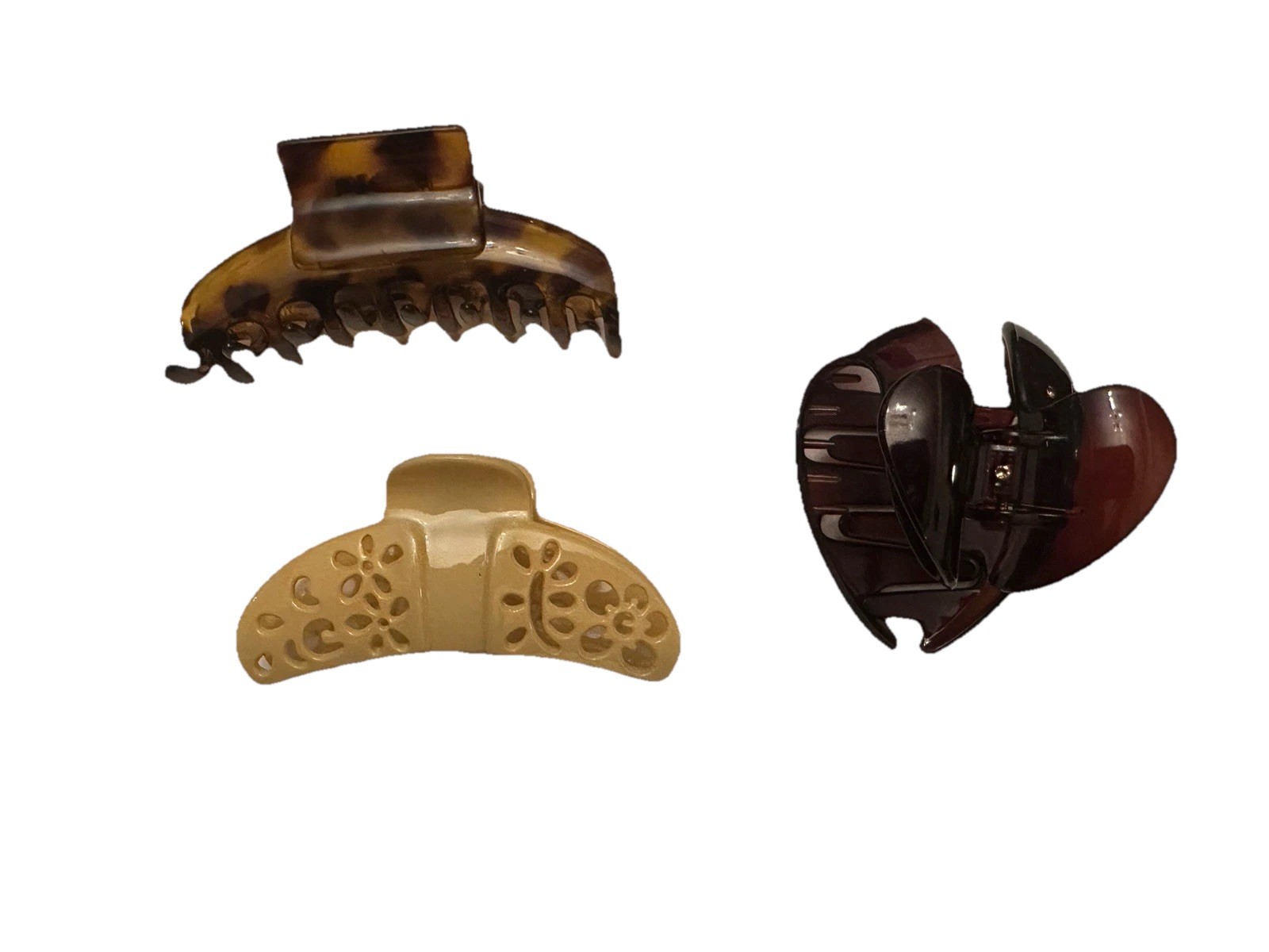 Hair Claw Clips Octopus Claw Clip Lot Of 3 Large Hair Accessories Women’s New
