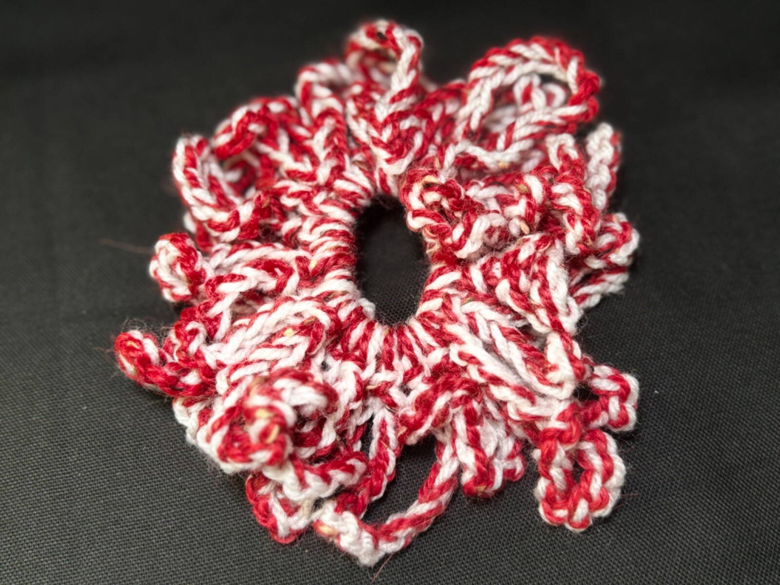Crochet Hair Tie/Scrunchy Multicolors
