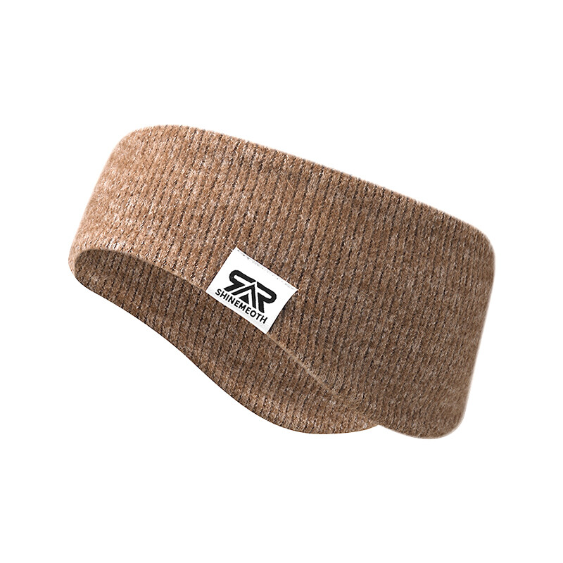Women Warm Fleece Lined Headband Winter Ear Cover Warmer Hair Band Head Wrap Men