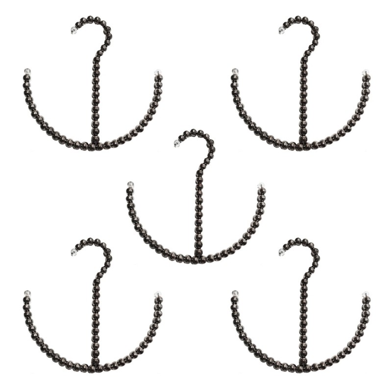 Pack of 5 Fashionable Pearls Themed Hook for Stylish Home Decors Upgrades
