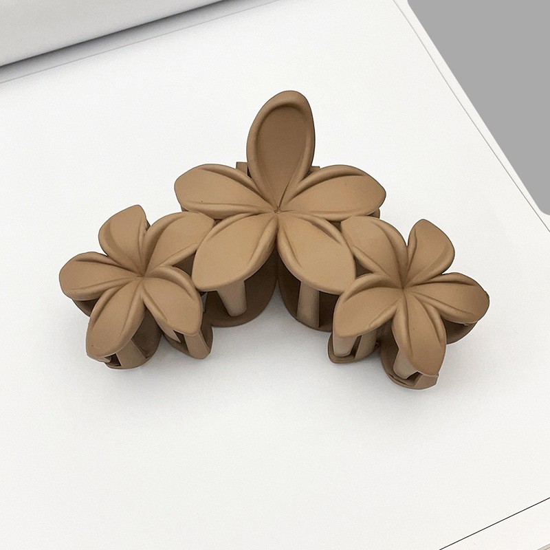 4PCS Large Flower Hair Claw Clips Non-Slip Matte Strong Hold for Thick Hair