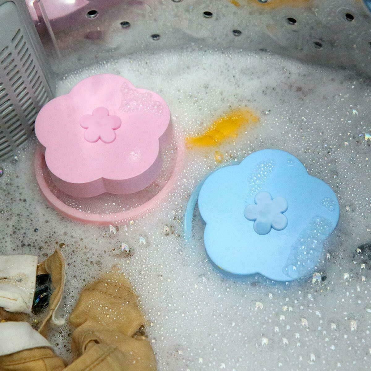 Daisy Laundry Hair Catcher for Home Travel (Blue)
