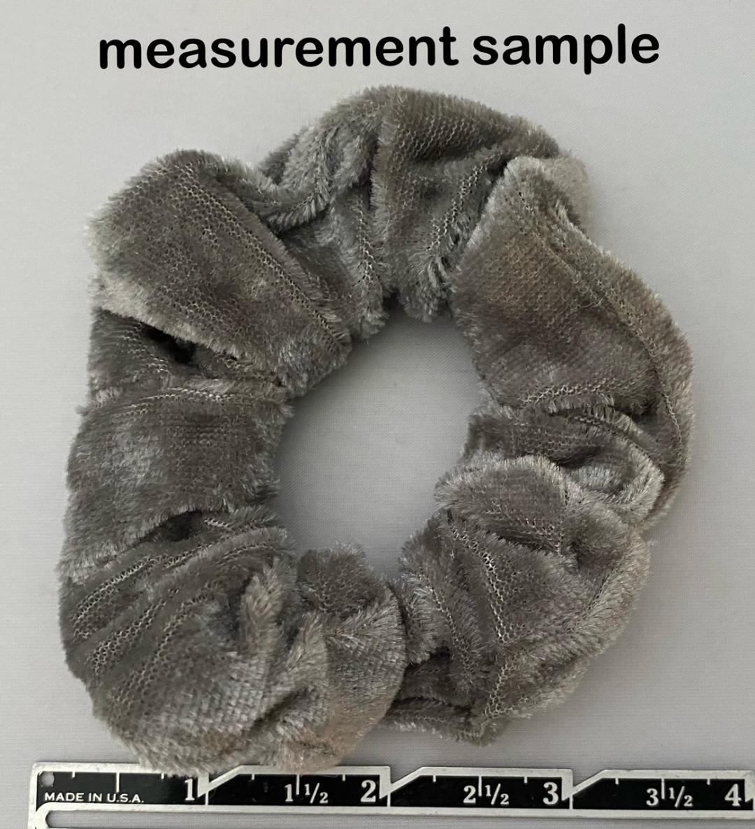 LOT 5 PCS VELVET PONYTAIL HOLDER SCRUNCHIES SELECT OPTION FREE USA SHIPPING