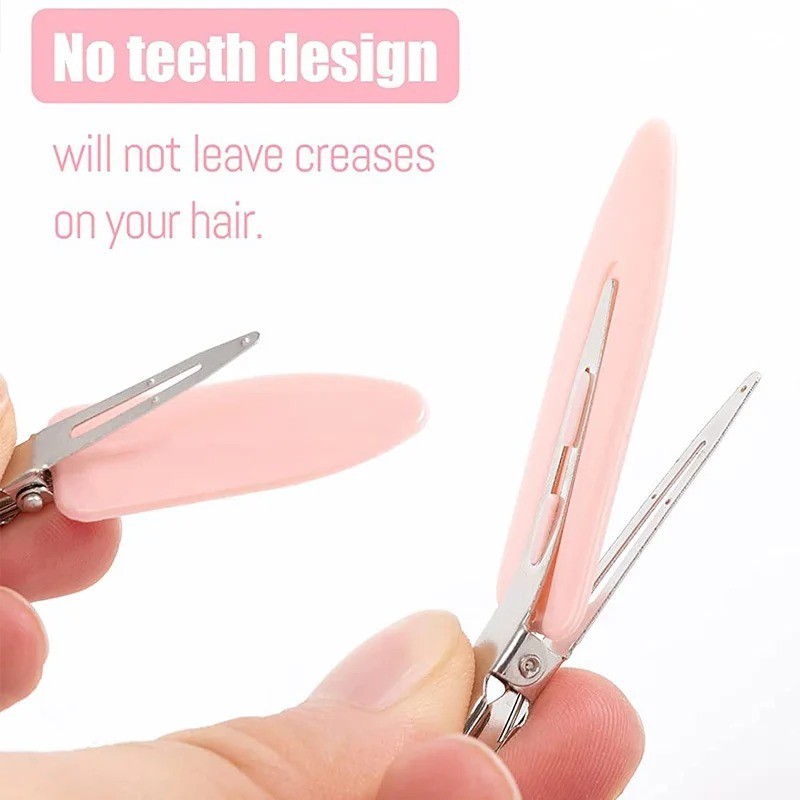 20Pcs/Set No Crease Basic Hair Clips for Women Girls Hair Styling Makeup No Bend