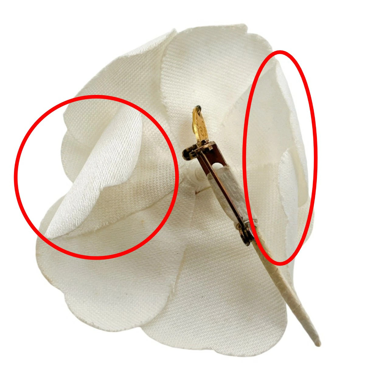 CHANEL Brooch Corsage Camellia Not specified White [SS] Authentic From Japan