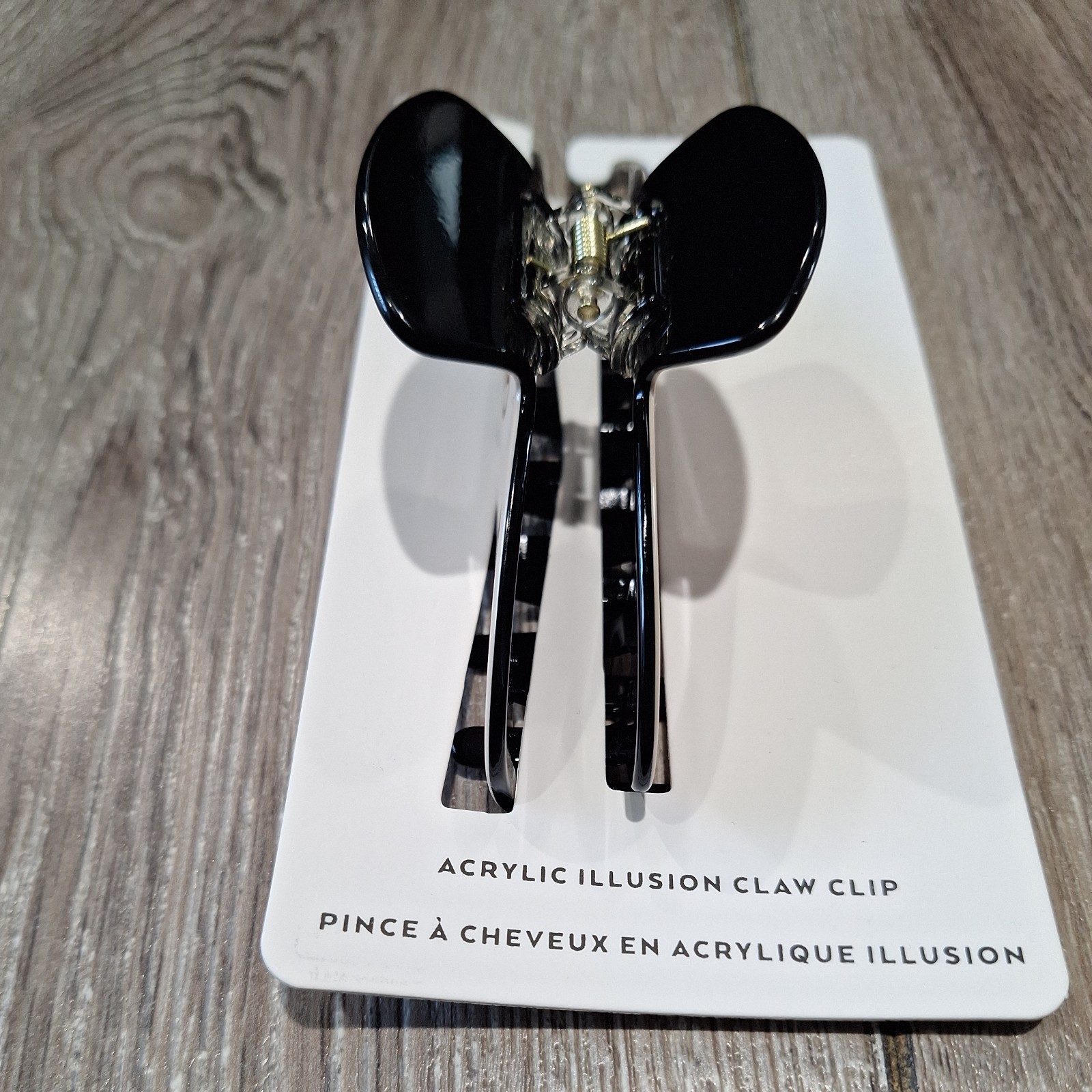 2 Alo Large Claw Clips – Macadamia/Black and Black/White