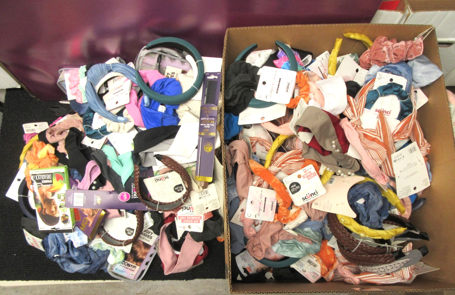 Hair Accessories Huge Lot 300+ Pcs!! Scunci, Hive & Brand Name Retail Over $1500